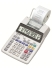 Sharp Printing Calculator EL-1750V (EL1750V)2-colour printing 2.0 lps, AC &amp; 4x AA battery, 12-digit, light grey, LCD, clock/calendar, cost/sell/margin keys, 4-key memory
